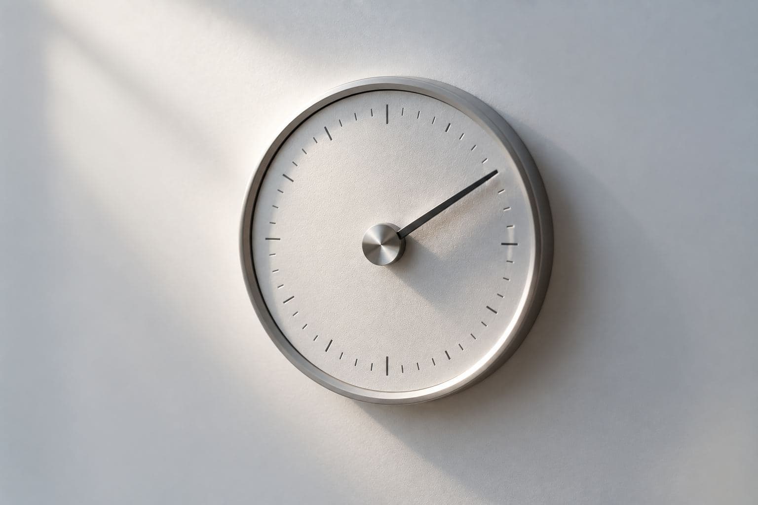A dial with its needle at three quarters.